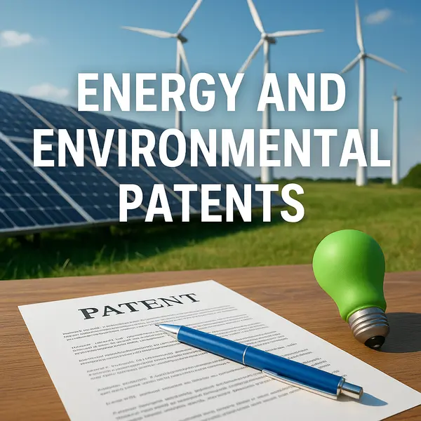 Patents for Renewable Energy and Clean Technologies